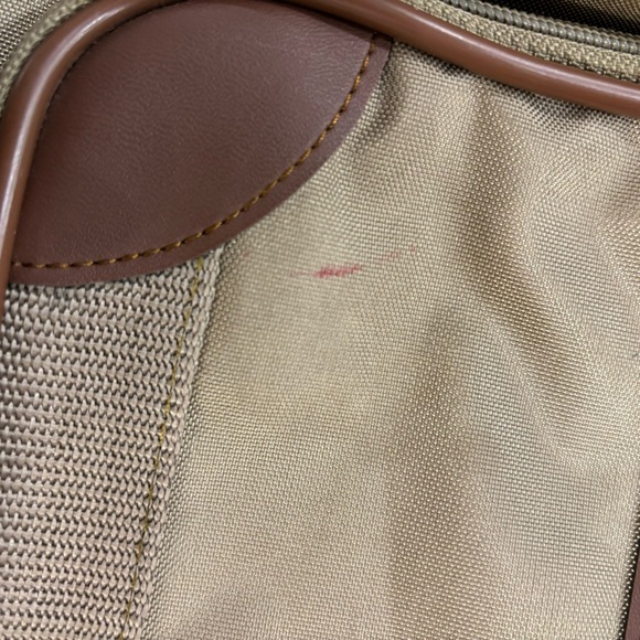 BNWT Pierre Cardin carry on bag. Shoulder bag. Tan/brown/beige - Picture 2 of 11